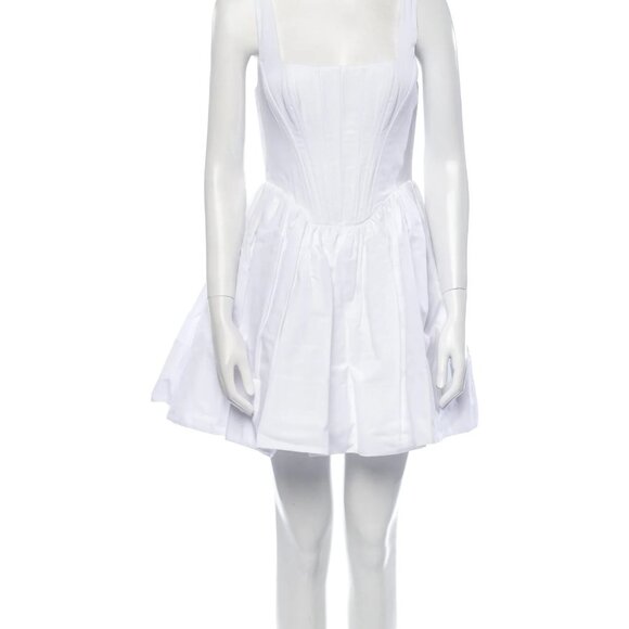 Staud Landscape Babydoll Mini Dress - Bridal Mini / Engagement / Bachelorette - Picture 4 of 7